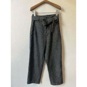 Wilfred Mix Gery Pants, pocket lining, Tie front.